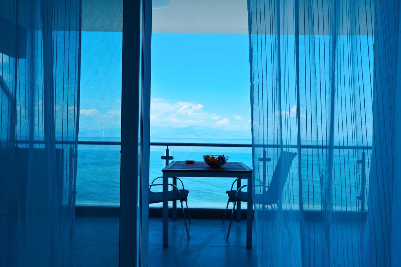 New Times Seafront Hotel Apartments Melissi Melission ภายนอก รูปภาพ
