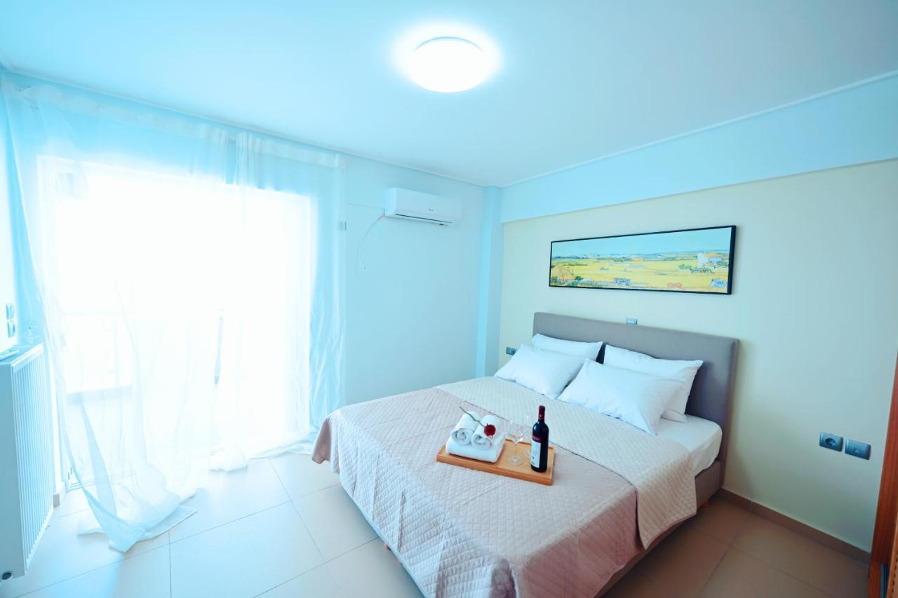 New Times Seafront Hotel Apartments Melissi Melission ภายนอก รูปภาพ