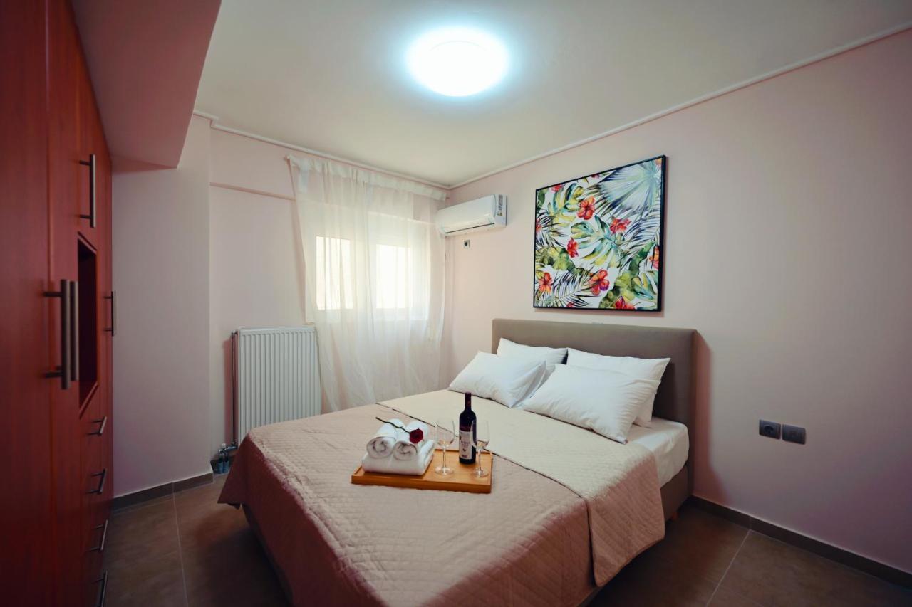 New Times Seafront Hotel Apartments Melissi Melission ภายนอก รูปภาพ