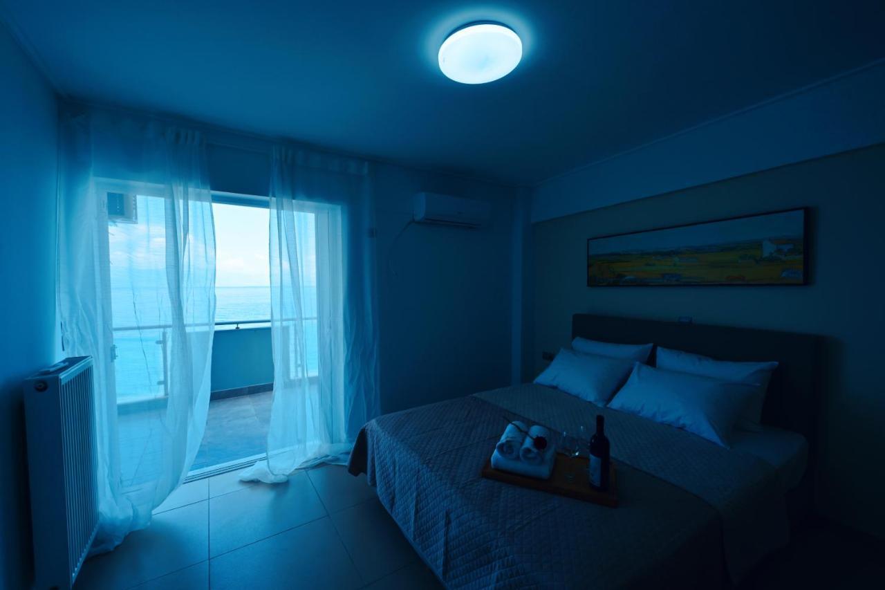 New Times Seafront Hotel Apartments Melissi Melission ภายนอก รูปภาพ
