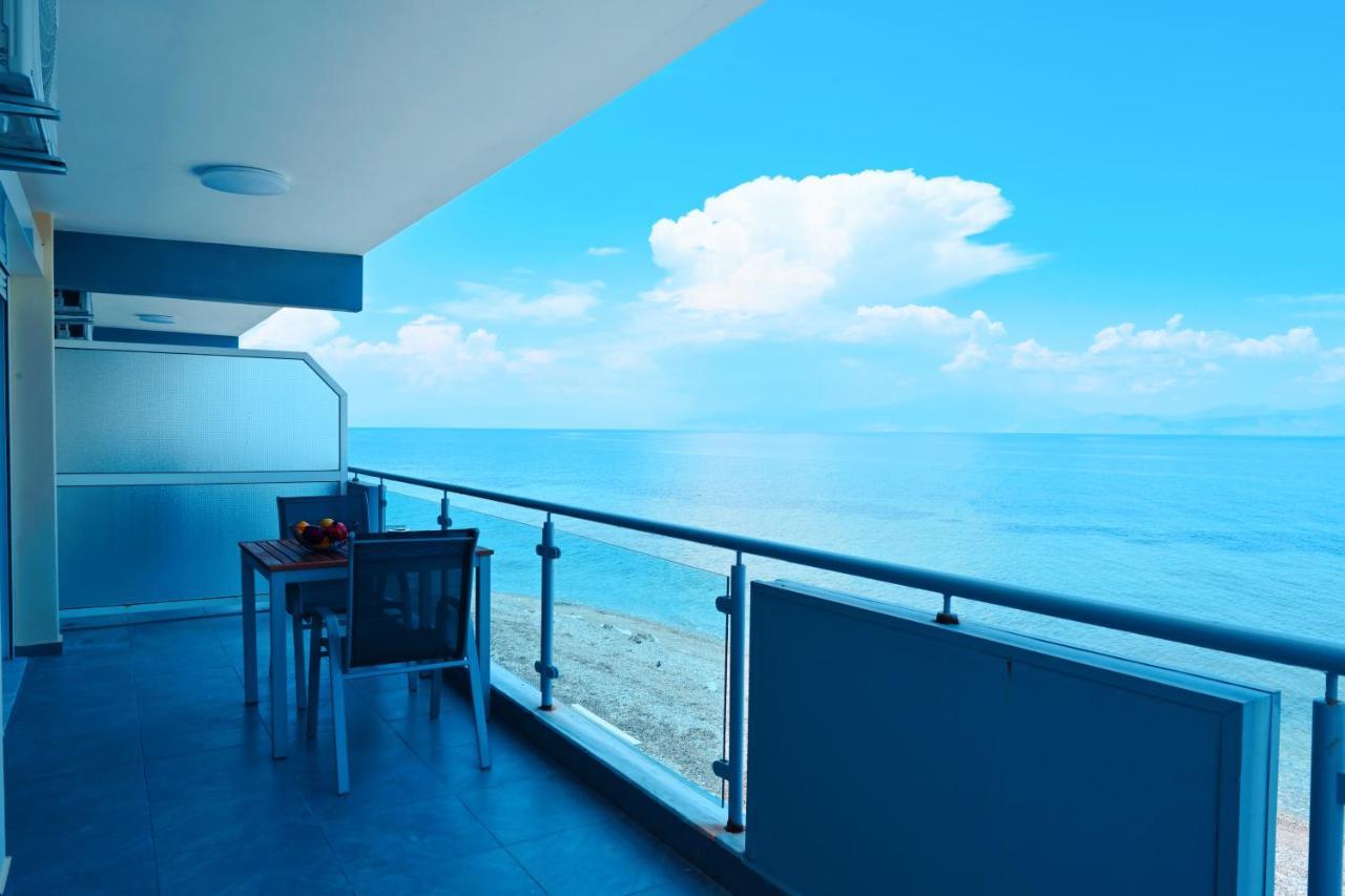 New Times Seafront Hotel Apartments Melissi Melission ภายนอก รูปภาพ