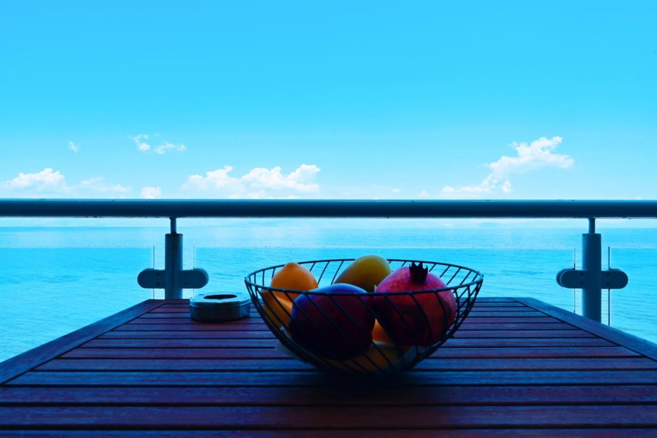 New Times Seafront Hotel Apartments Melissi Melission ภายนอก รูปภาพ